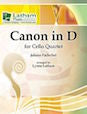 Canon in D for Cello Quartet - Score