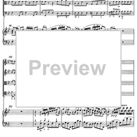 Concerto for Organ in Bb Major, Op 4, No. 2 (HMV 290) - Score