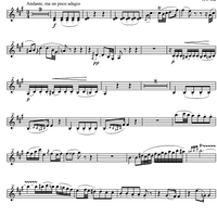 Sonata No.29 A Major KV402 - Violin