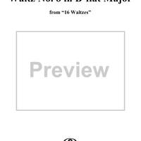 Waltz No. 8 in B-flat Major