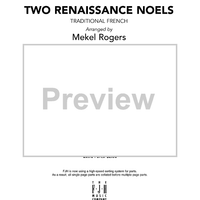 Two Renaissance Noels - Score
