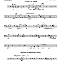 Two Selections from "All-Night Vigil," Op. 37 - Trombone 5