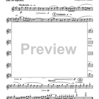 America the Beautiful - Soprano Sax (opt. Alto Sax)