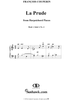 Harpsichord Pieces, Book 1, Suite 2, No.4:  La Prude sarabande