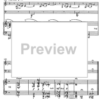 Destin (Symphonie à trois pour un drame) - Score