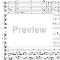 Mass No. 18 in C Minor, No. 7: Quoniam - Full Score