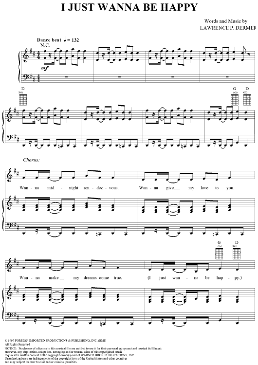 I Just Wanna Be Happy