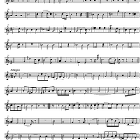 Divertimento No. 6 C Major KV188 - Flute 2