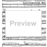 Meditation on the melody of Gagaku "Kotoriso" - Score
