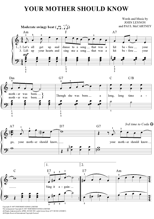 Your Mother Should Know