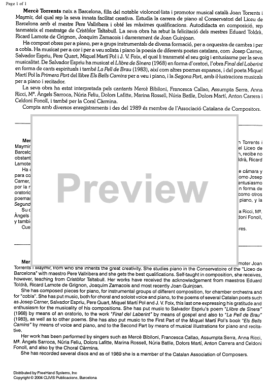 Paisatge ences - Preface