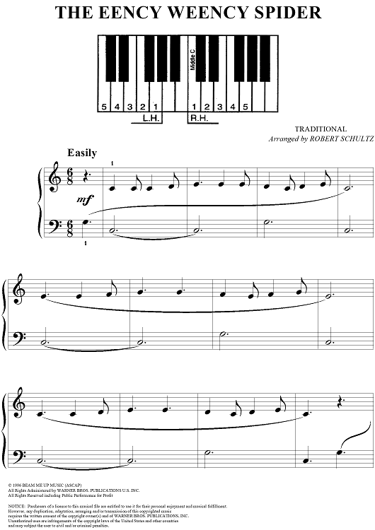 The Eency Weency Spider