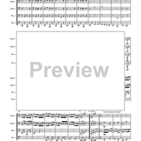 American Folk Medley - Score