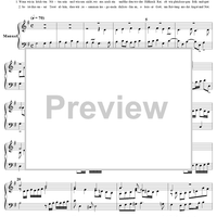 Chorale Preludes, Part II, In allgemeiner Landesnot, 16a. Wenn wir in höcsten Nöten sein