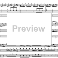 Concerto C Major BWV 595