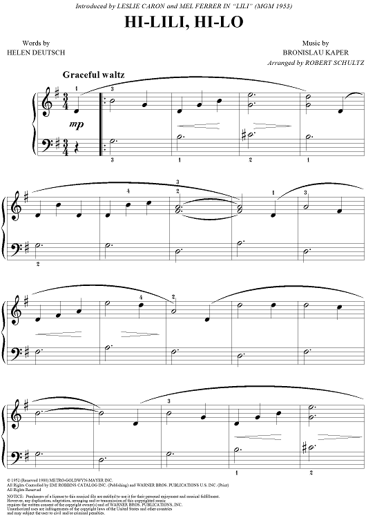 Hi-Lili, Hi-Lo