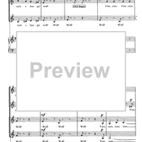 The Little Red Riding Hood - Score