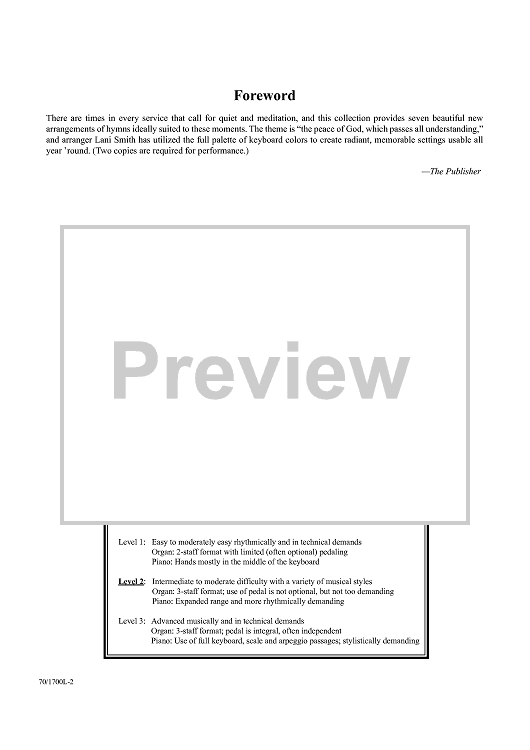 Contents - Bonus Material