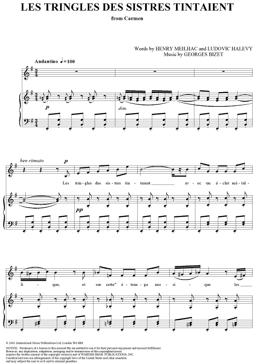 Les Tringles des Sistres Tintaient