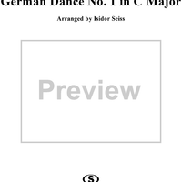 German Dance No. 1 in C Major
