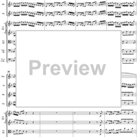 Brandenburg Concerto No. 2: (Allegro) - Score