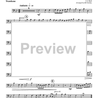 Sicut Locutus Est -From Magnificat in D (BWV 24), 1723 - Trombone