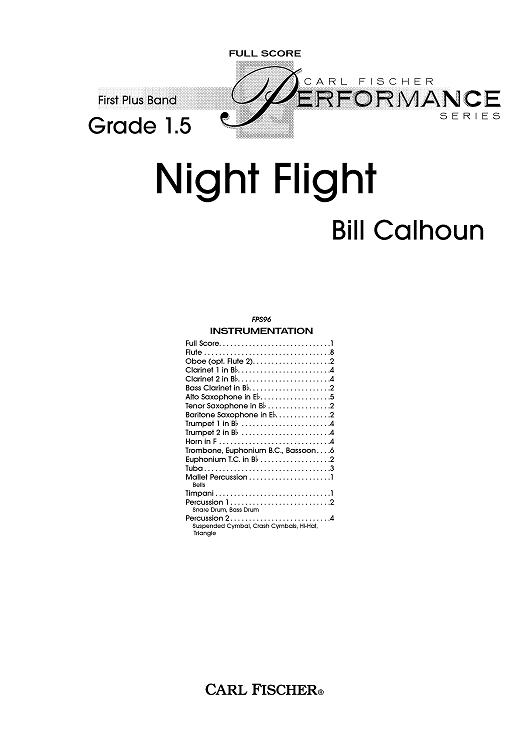 Night Flight - Score