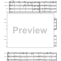 Wedding Album for Brass Quartet - Score