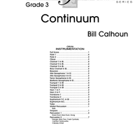 Continuum - Score