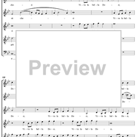 Al mormorar     (6-voice madrigal)