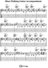 Blues Walking Guitar Accompaniment