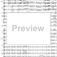 Serenade no. 10 in B-Flat Major, Movement 7, K361(K370a)  ("Gran Partita") - Full Score