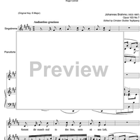 Kommt dir manchmal in den Sinn Op.103 No. 7