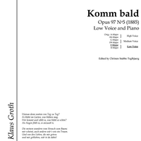 Komm bald Op.97 No. 5