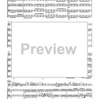 Concerto for Oboe in C Major, K. 314 for Oboe and String Quartet - Score