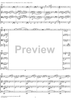 String Quartet No. 1, Movement 2 - Score