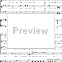 Come, Let Us Sing (Psalm 95), Op. 46: No. 1, O Come, Let Us Worship