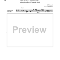 La Rejouissance - Trumpet in E-flat