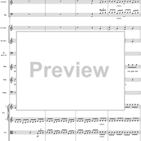 "Die Entführung aus dem Serail", Act 1, No. 7 "Marsch, marsch, marsch! trollt euch fort" - Full Score