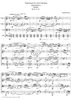 String Quartet No. 10, Movement 2 - Score