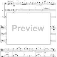 Trios and Quartets for Double Basses, Volume II