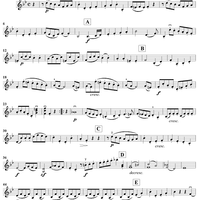 Duet No. 4, from "12 Instructive Duets" - Violin 2