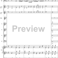 Chorus: Fuor di queste urne, No. 6 from "Lucio Silla", Act 1 - Full Score