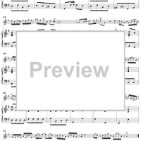 Flute Sonata in G Major, Op. 2, No. 4 - Piano Score