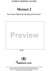 Music for the Royal Fireworks, No. 6: Minuet 2 - Score