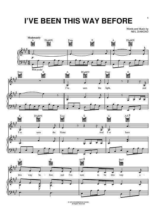 I've Been This Way Before