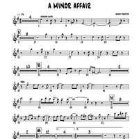 A Minor Affair - Trumpet 1