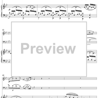 Piano Trio in D minor, Op. 49, Movt. 2 - Score