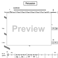 Sylvie et le paon - Percussion