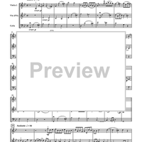 Prelude to Postlude: Ceremonial Music for String Trio - Score